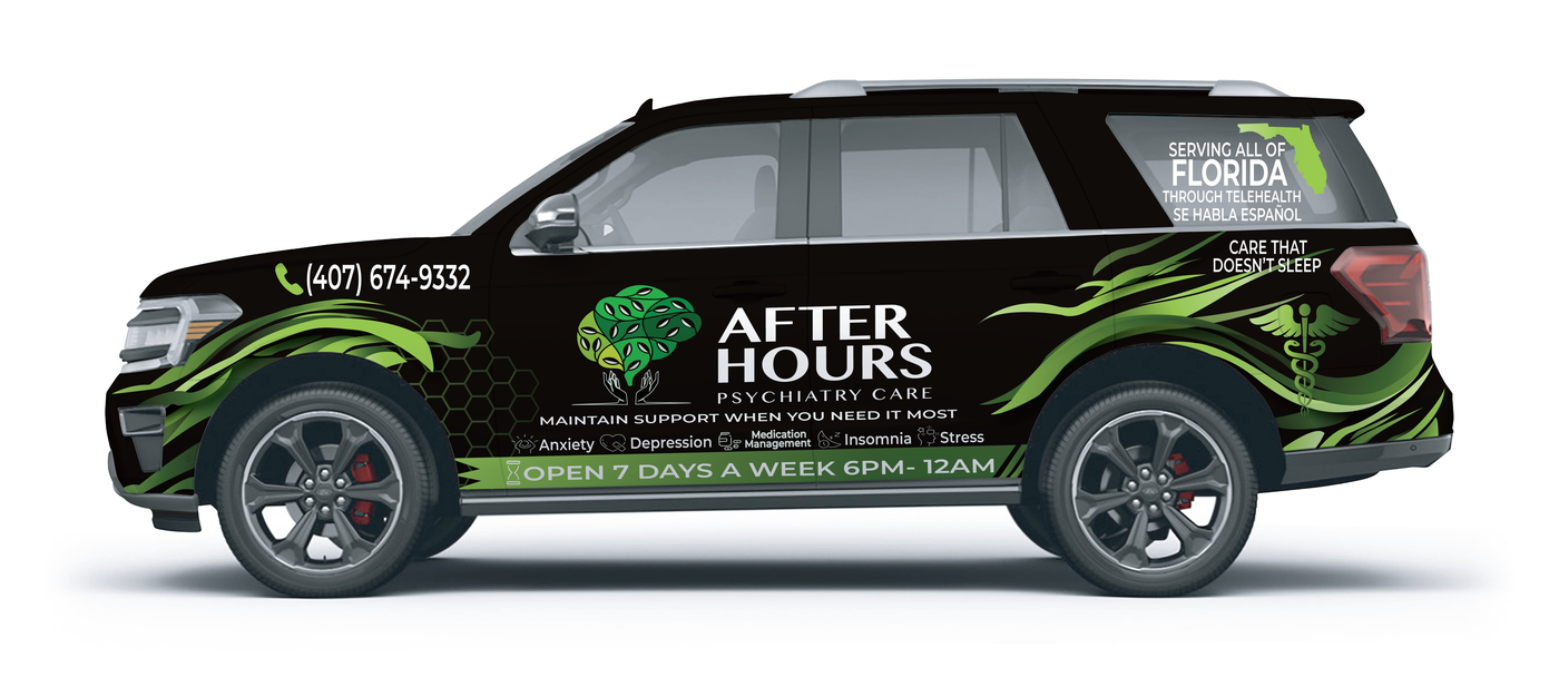 After Hours wrap driver side